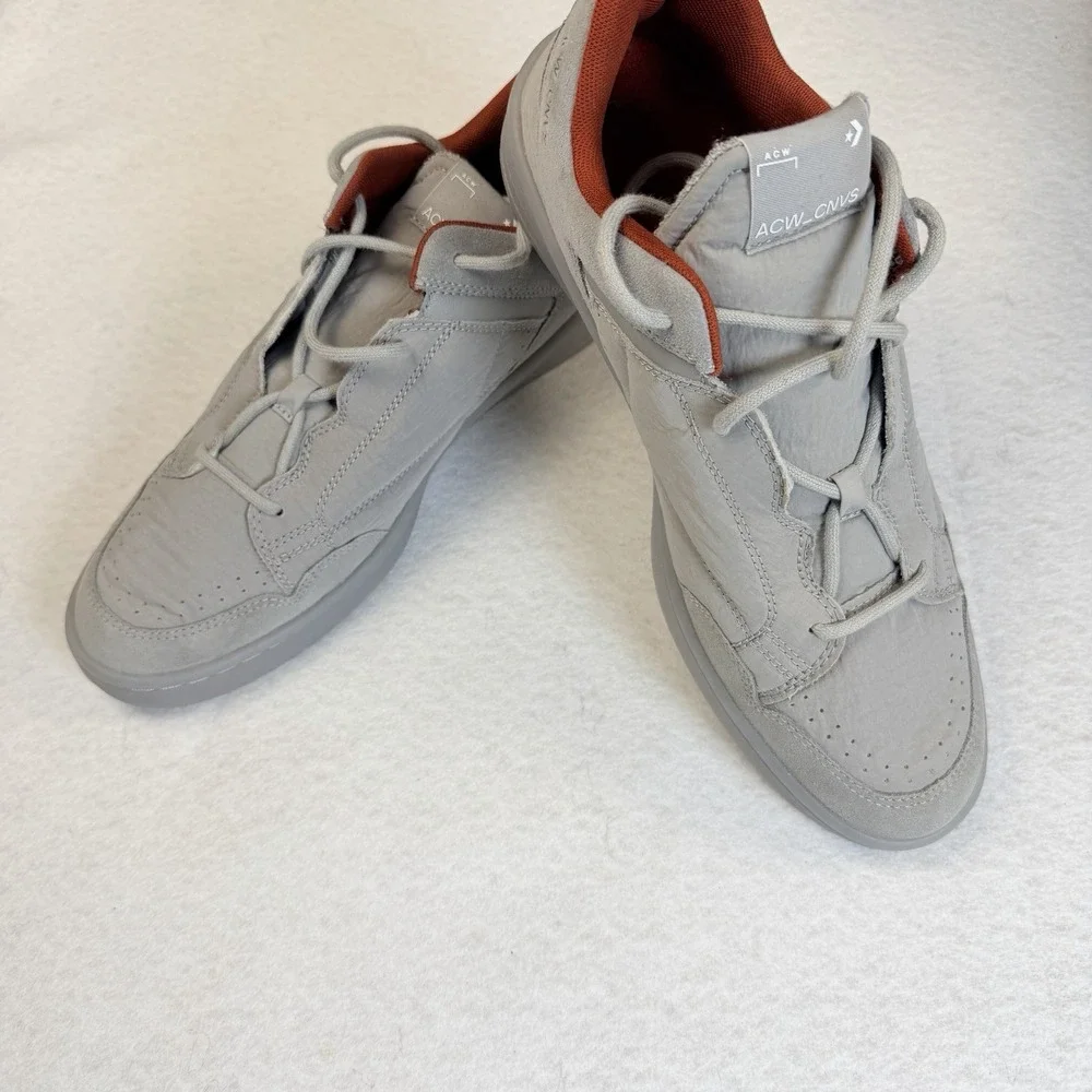Converse x A-Cold-Wall ACW Weapon Ox Low Flint Grey Rust Orange Size 13 NWOB